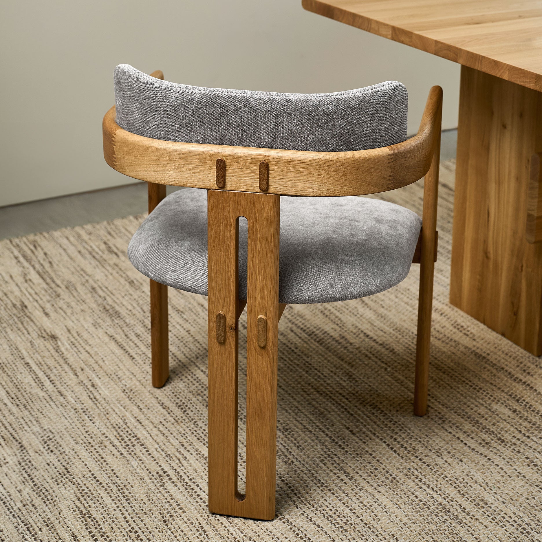 Osaka spisebordsstol m. armlæn